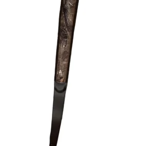 WILD ZONE CINGHIA CARABINA IN CUOIO CINGHIALE 98CM MARRONE