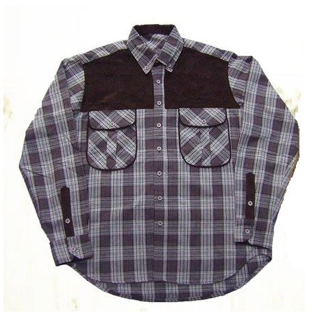 VICARI SPORT CAMICIA COTONE SCOZZESE 0521M MARRONE/BEIGE