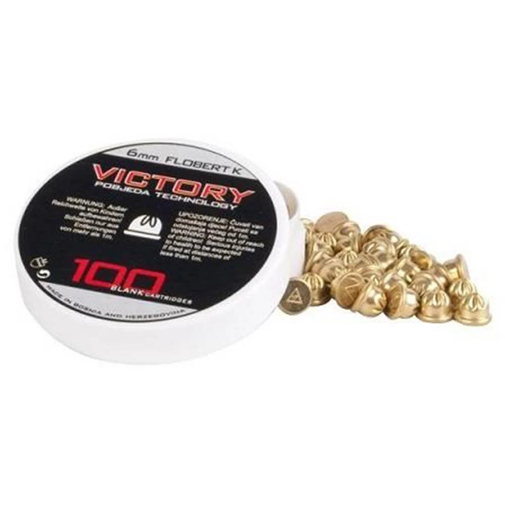VICTORY CARTUCCE A SALVE CAL. 6MM FLOBERT 100PZ