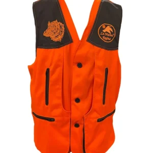 LA NUOVA REGINA GILET DRESSEUR CON RICAMO TESTA CINGHIALE