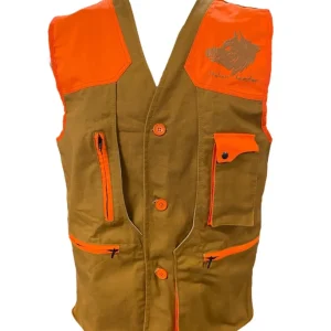 ITALIAN HUNTER GILET IN RESISTENTE CANVAS