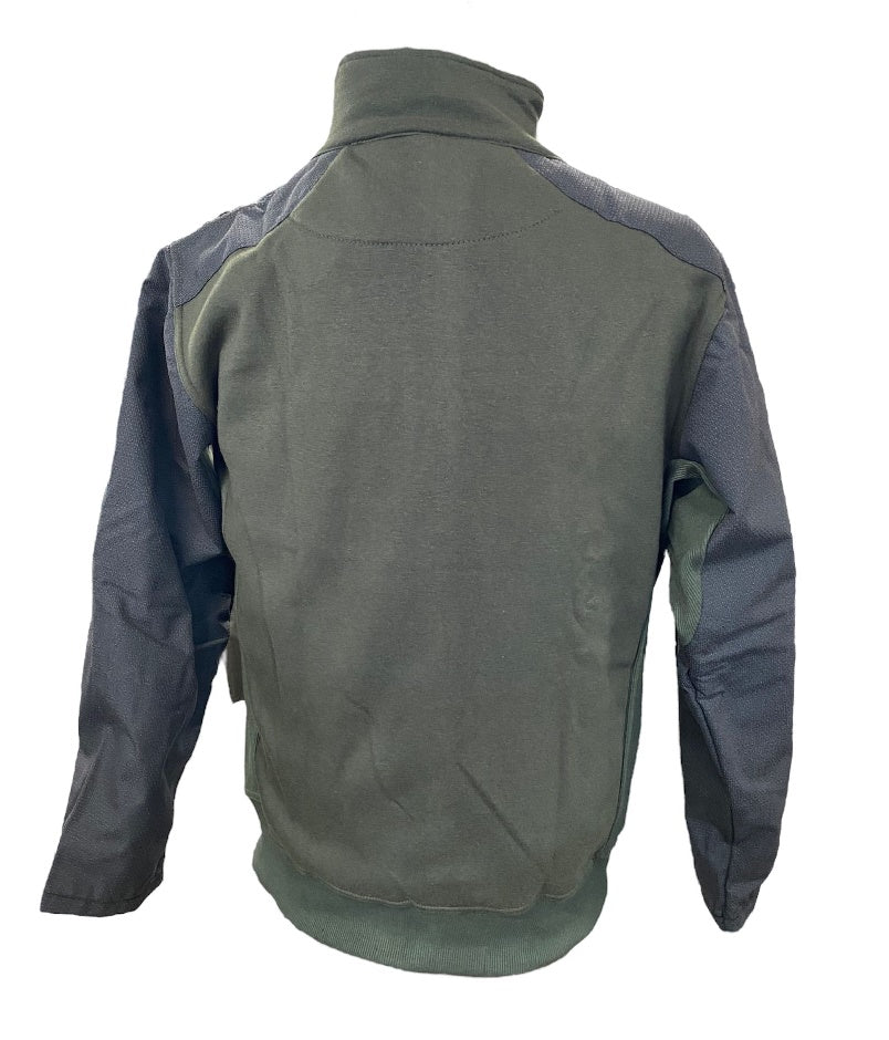 LA NUOVA REGINA MAGLIA PILE CON ZIP INTERA VERDE - immagine 5