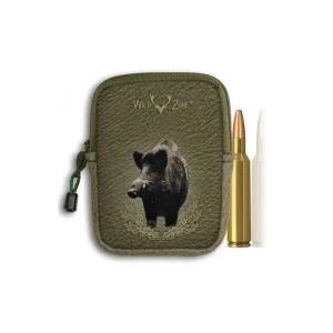 WILD ZONE PORTA COLPI CINGHIALE CON ZIP 10 CELLE