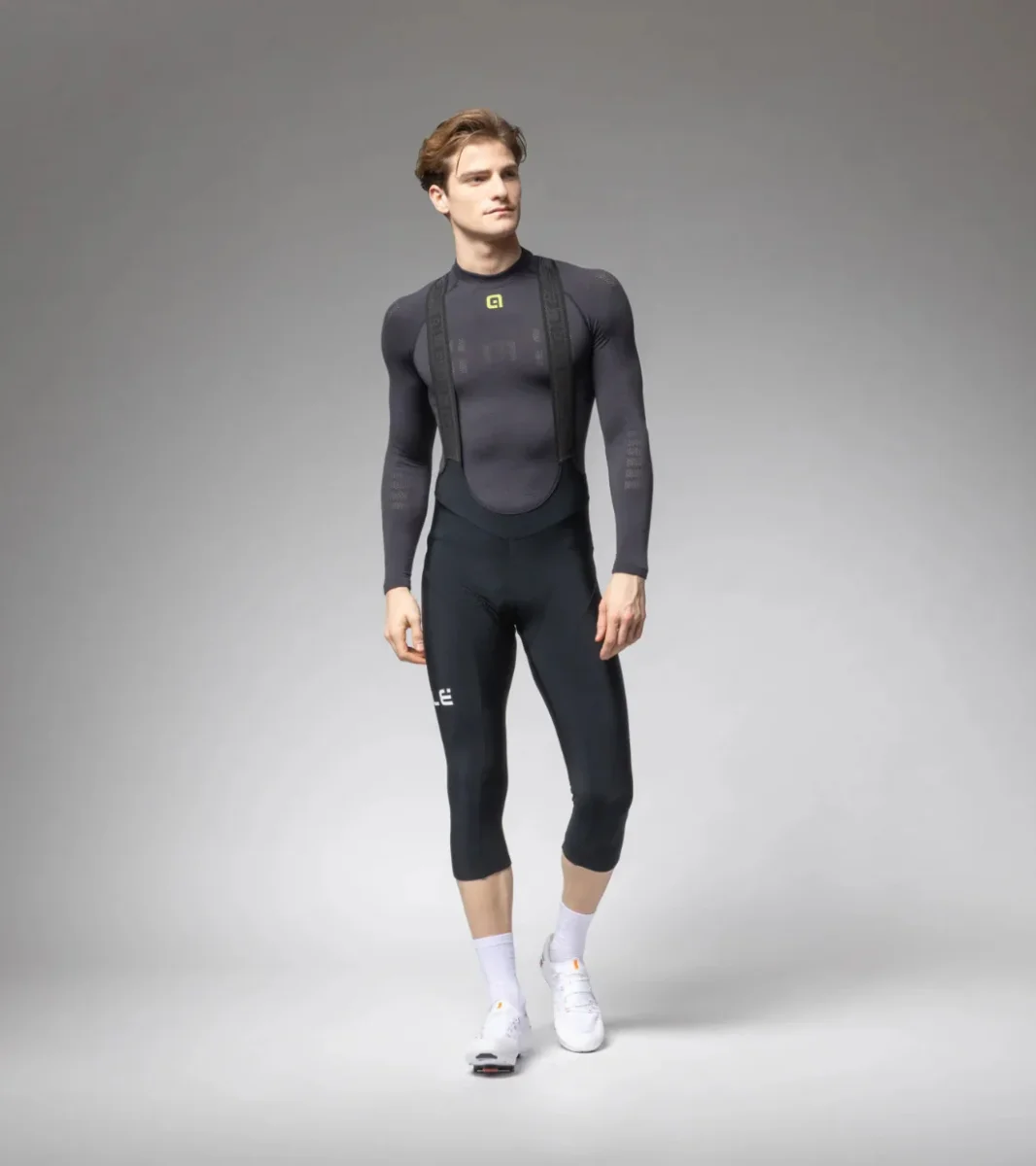 KNICKERS 3/4 ALÉ PRAGMA WINTER 2.0 – Nero/Bianco