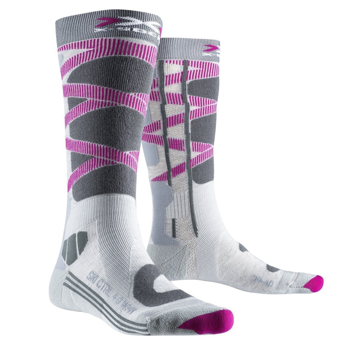X-BIONIC Calzini sci donna X-SOCKS® SKI CONTROL 4.0 grey melange