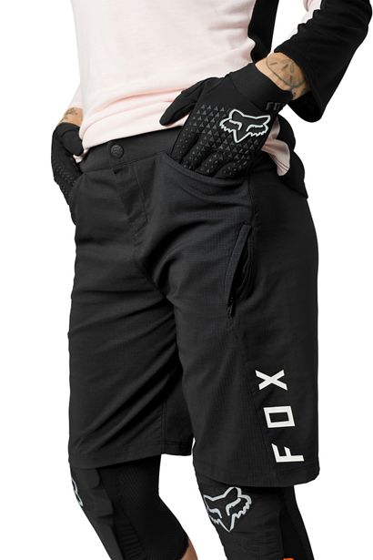FOX Pantaloncini bike donna RANGER black