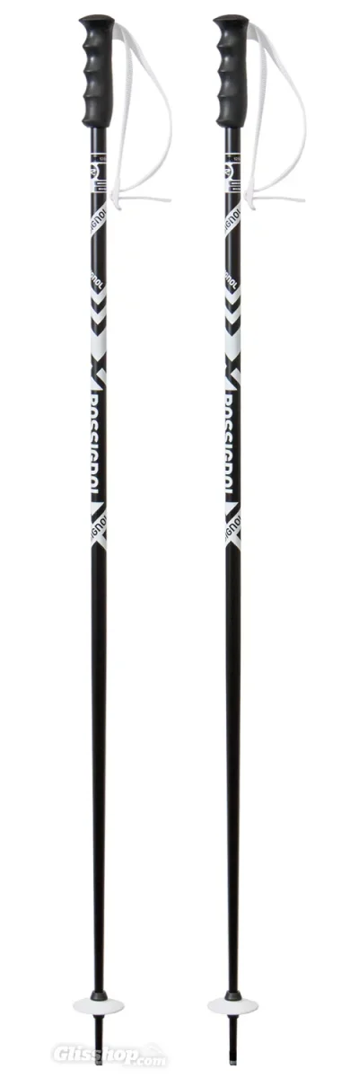 Rossignol Bastoncini da sci stove pole black/white