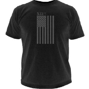5.11 TACTICAL T-SHIRT STARS&STRIPS NERA MOD. 41006