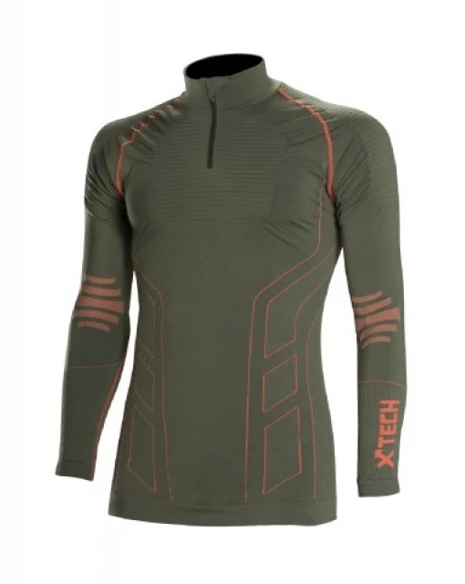 XTECH MAGLIA M/L CERVINO LUP/ZIP