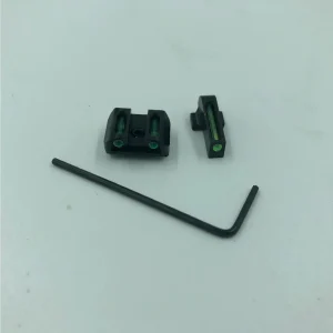 TACCA DI MIRA E MIRINO IN FIBRA OTTICA VERDE PER SIG P320