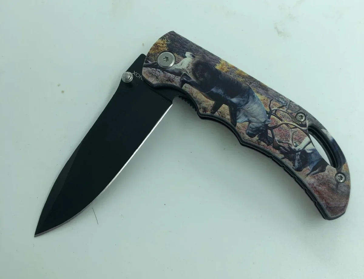 AUSONIA 026592 COLTELLO DA TASCA CM 18 LAMA INOX “CERVO”