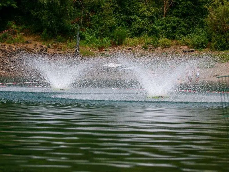 Aeratori Aqua-Pilz versione fontana ornamentale