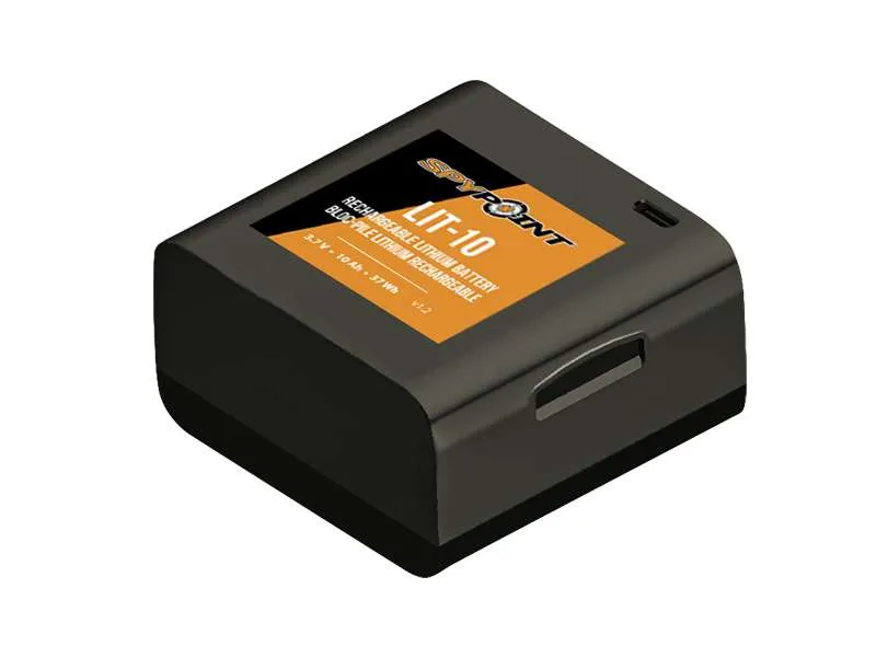 Batteria al litio ricaricabile LIT-10 per Spypoint LINK-MICRO e LINK-MICRO-S LTE