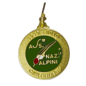 MEDAGLIA DEL CENTENARIO ANA CON SPILLA, COLOR ORO