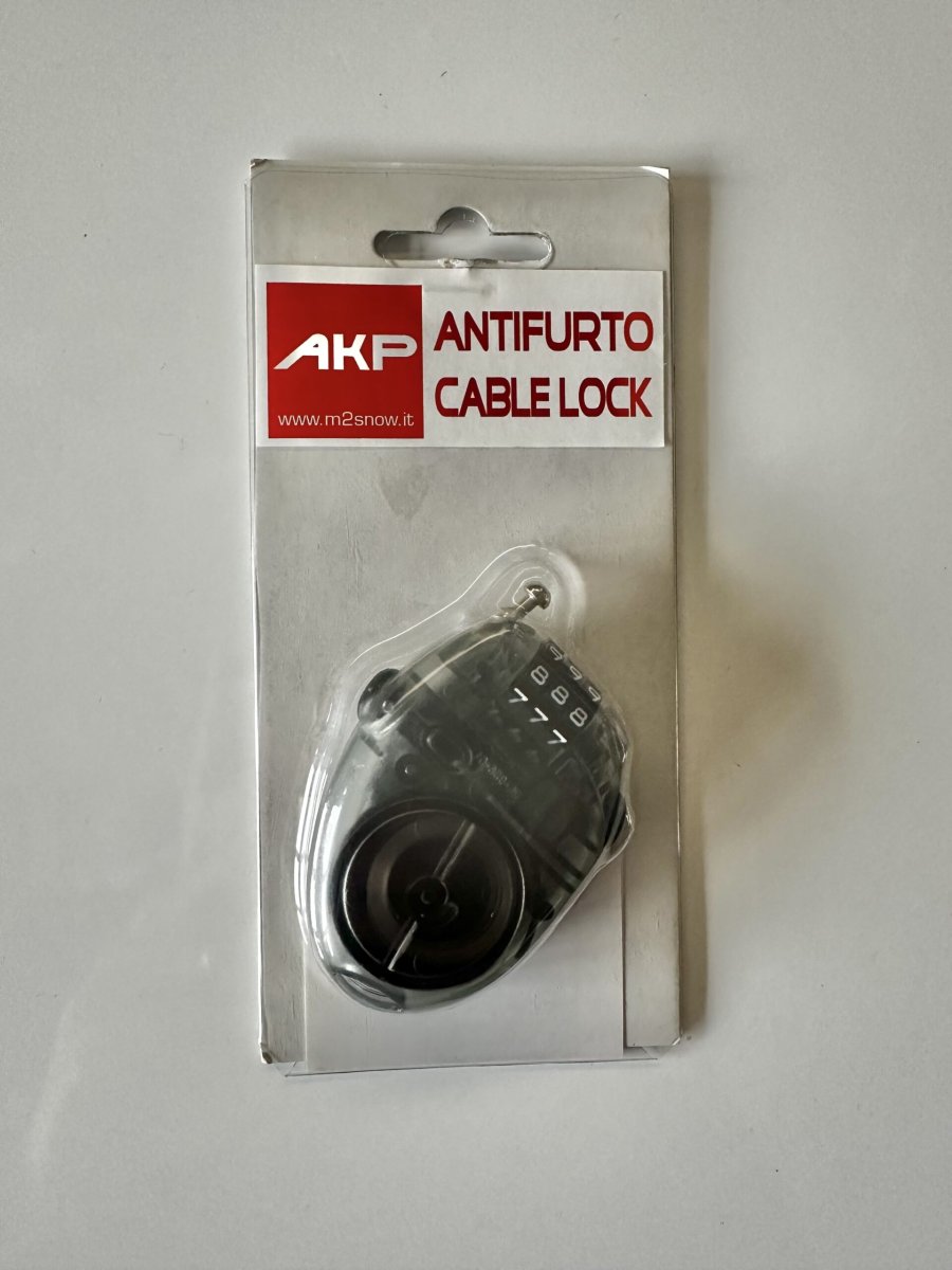 AKP Antifurto Cable lock