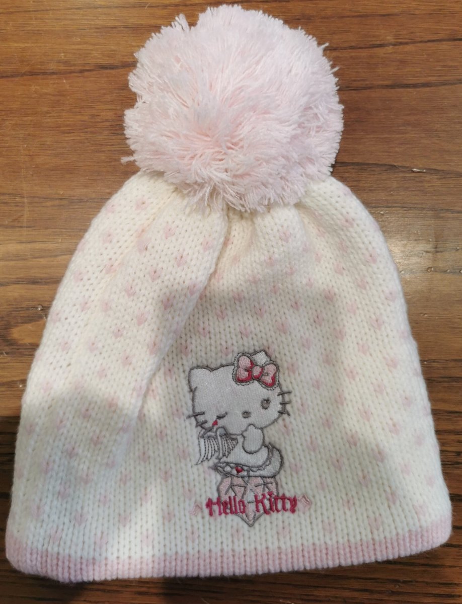 HELLO KITTY Cappello sci bambina angel & devil white