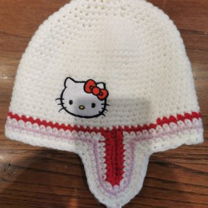 HELLO KITTY Cappello sci bambina ear-white