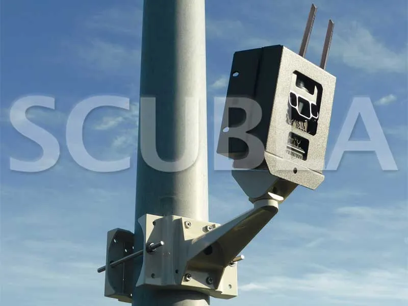 Kit Fototrappola Scubla 755 lettura TARGHE e invio foto