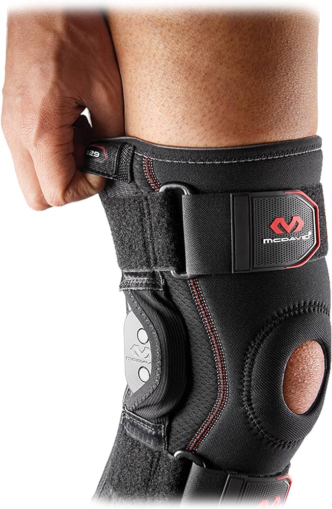 Ginocchiera McDavid 429 R con cerniere policentriche nero
