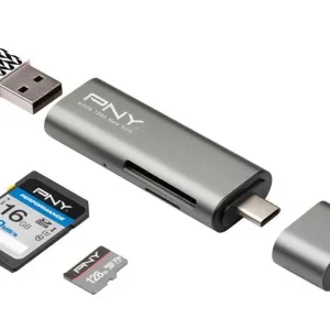 Lettore PNY SD/ micro sd Card/ USB porta C