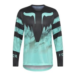FOX maglia bike RANGER KAIROS turquoise