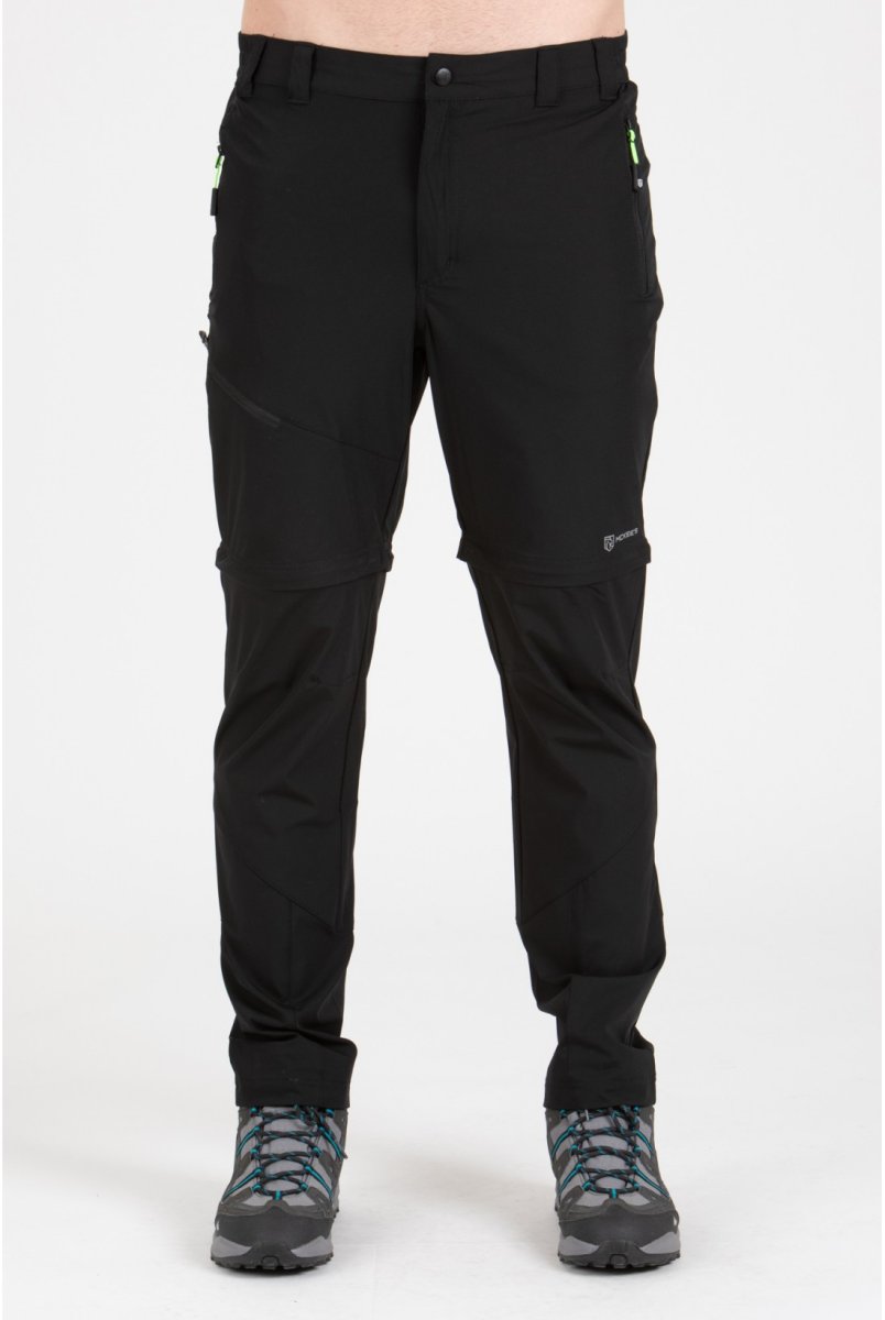 MCKEE’S pantaloni uomo zip-off RESOLO black