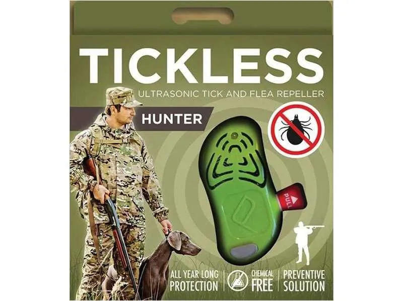 Repellente a ultrasuoni contro pulci e zecche Tickless Hunter