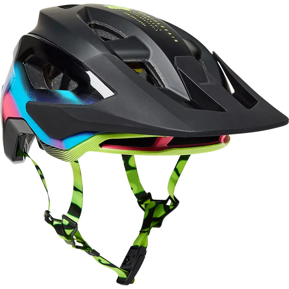 FOX casco bike SPEEDFRAME PRO LUNAR nero