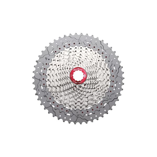 Sunrace pacco pignoni 12 velocità 10-50T alluminio, colore silver