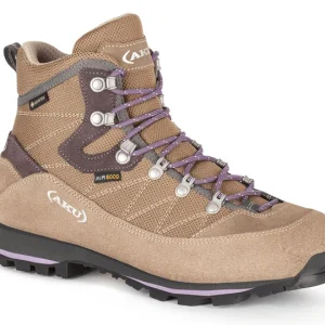 AKU scarpe trekking donna TREKKER L.3 wide GTW beige-deep violet