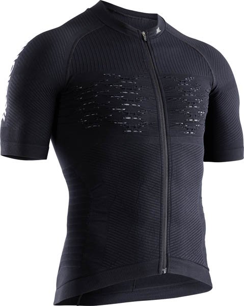 X-BIONIC Effektor 4.0 uomo Bike Zip Shirt Sh Sl nero