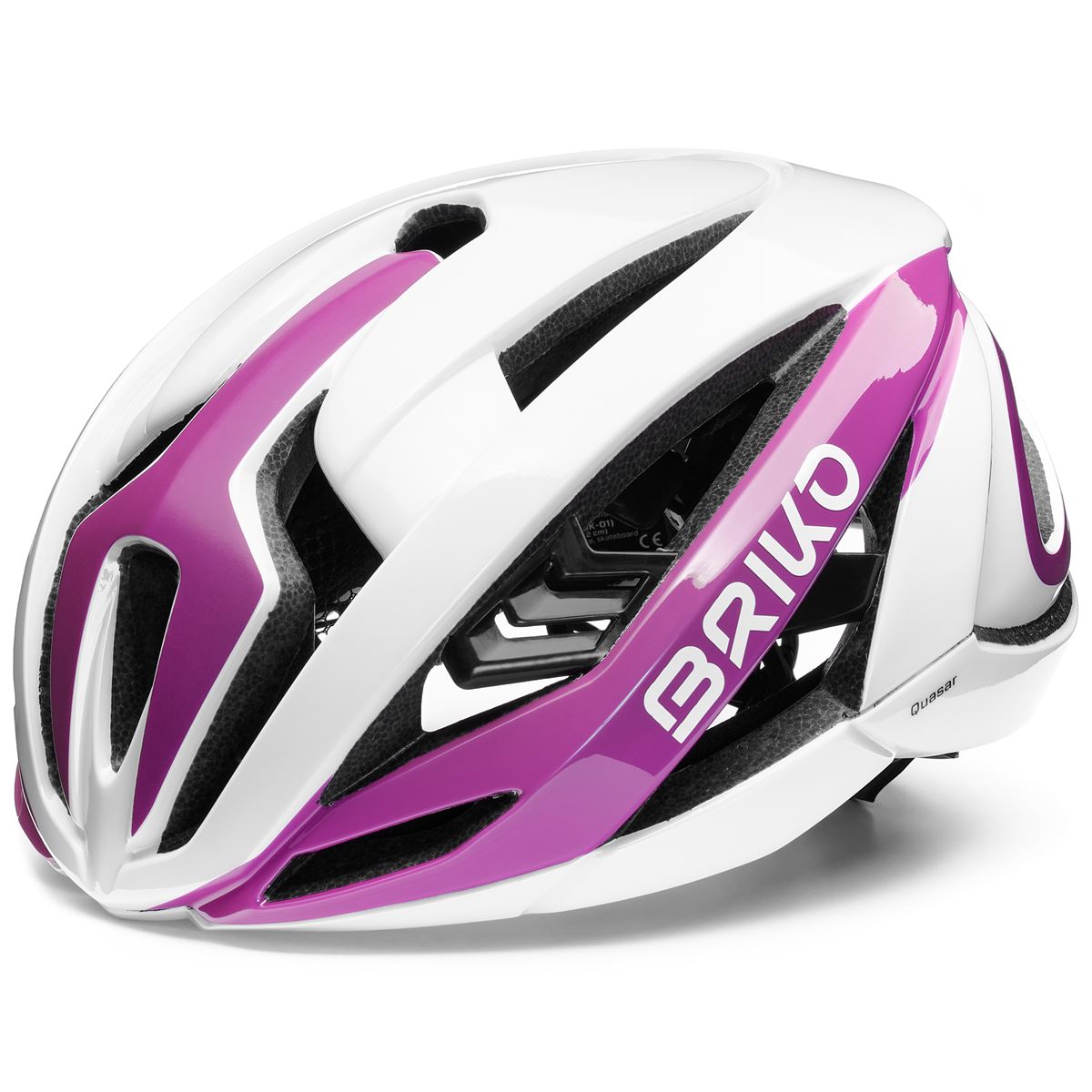 BRIKO casco bike QUASAR bianco-viola