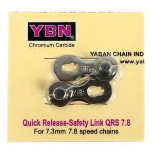 YBN falsa maglia sgancio rapido YBN 7.8 speed chain grigio