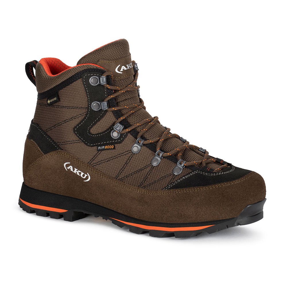 AKU scarpe trekking TREKKER LITE III wide GTX marrone/arancio
