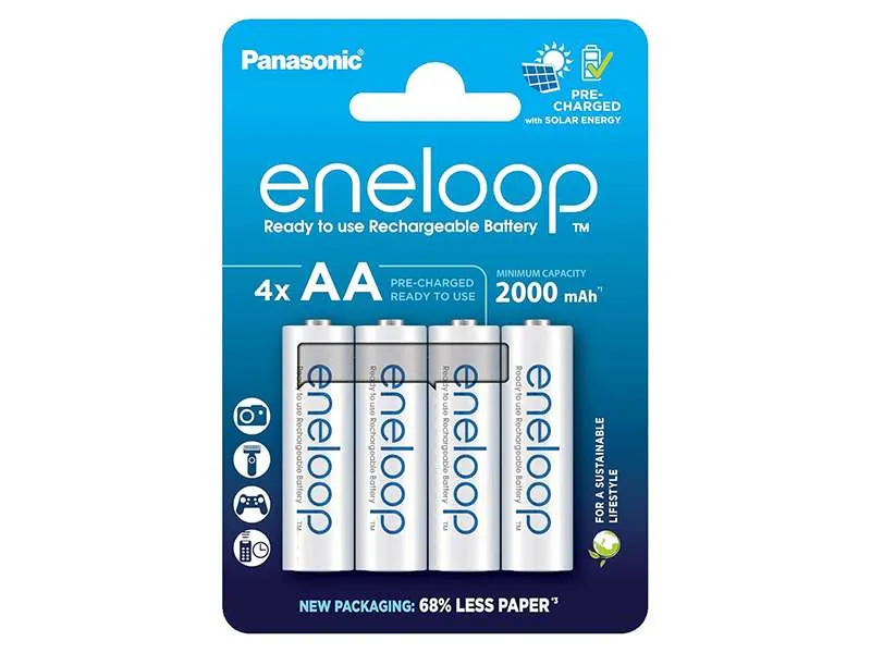 Batterie stilo Eneloop ricaricabili