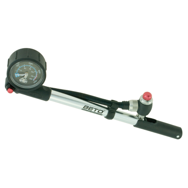 BETO Pompa per ammortizzatori con manometro