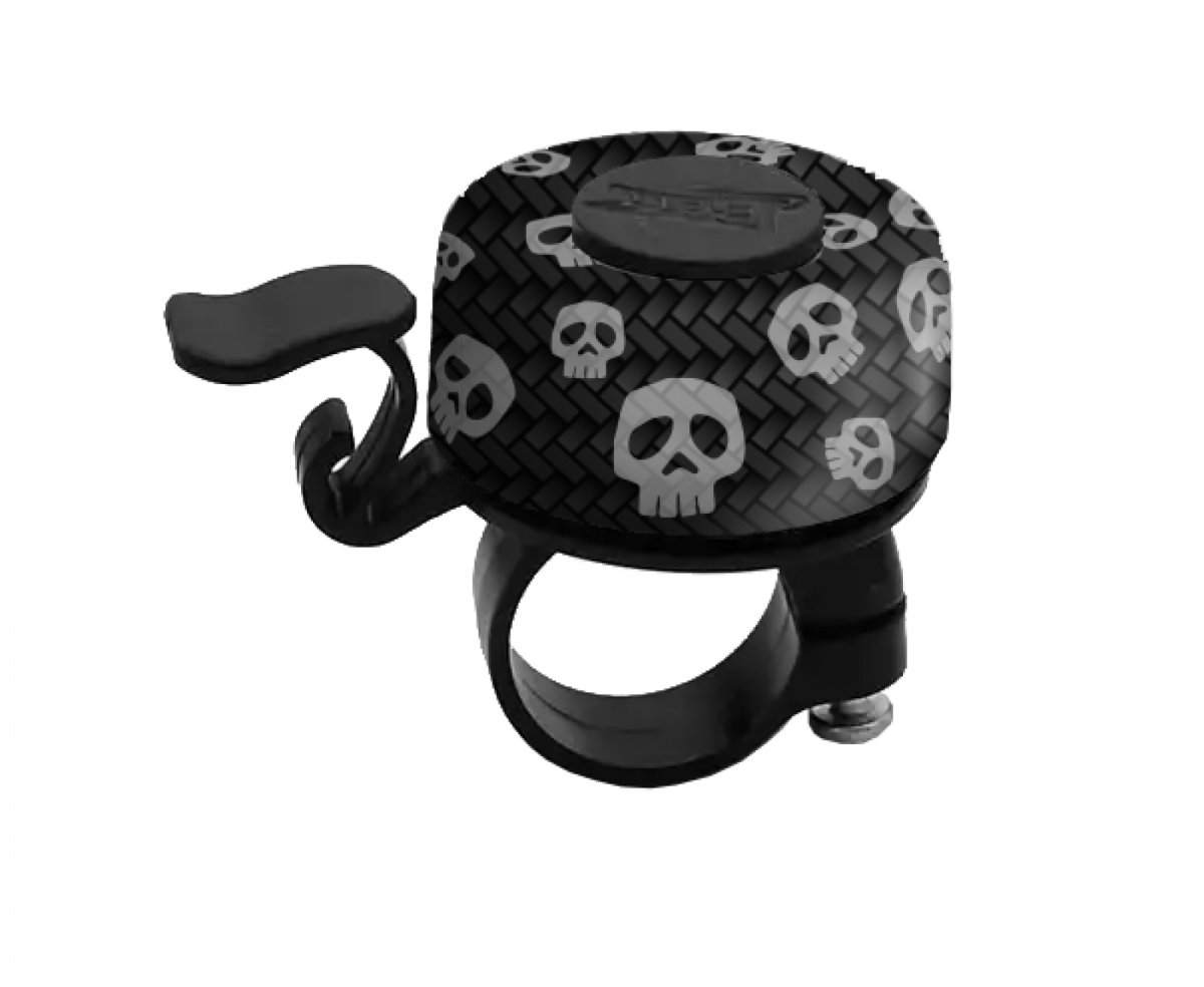 BONIN BIKE campanello CARBON SKULLS nero