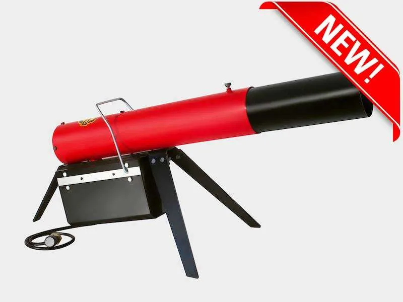 Cannone a gas spaventa uccelli e ungulati M2 ed E2