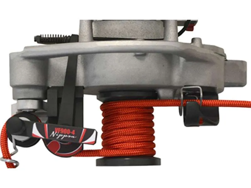 Verricello Portatile Completo di Fune Alta Tenacità e Gancio con Sicura VF900-4 Nippon - immagine 3