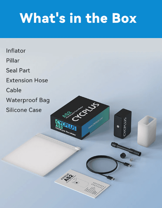 CYCPLUS mini pompa AS2 - immagine 4