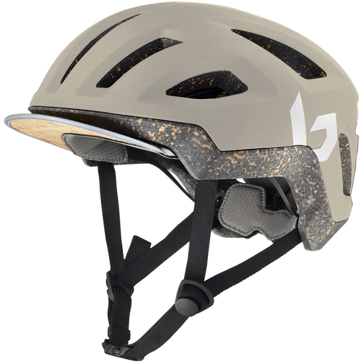 BOLLE’ casco bike ECO REACT Oatmeal Matte