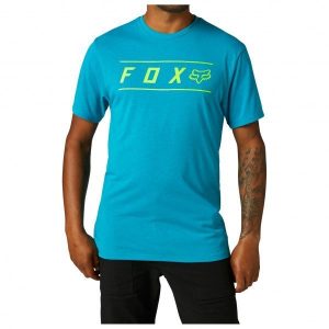 FOX Maglia bike PINNACLE SS TECH TEE azzurro