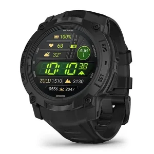 GPS da Polso Garmin Instinct 3 Tactical, 50mm, Amoled, Black con Cinturino Black