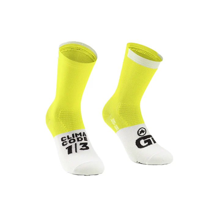 ASSOS calzini bike GT Socks C2 optic yellow