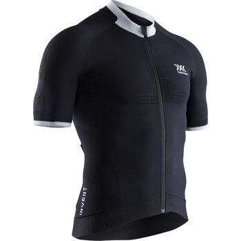 X-BIONIC Invent® 4.0 uomo Bike Race Zip Shirt Sh Sl nero