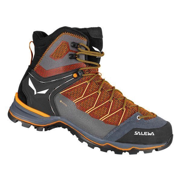 Salewa scarpe trekking uomo MOUNTAIN TRAINER LITE MID GORE-TEX® nero-arancione