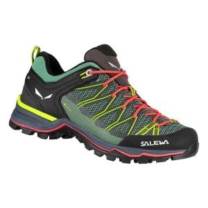 Salewa scarpe donna MOUNTAIN TRAINER LITE GORE-TEX® verde-corallo fluo