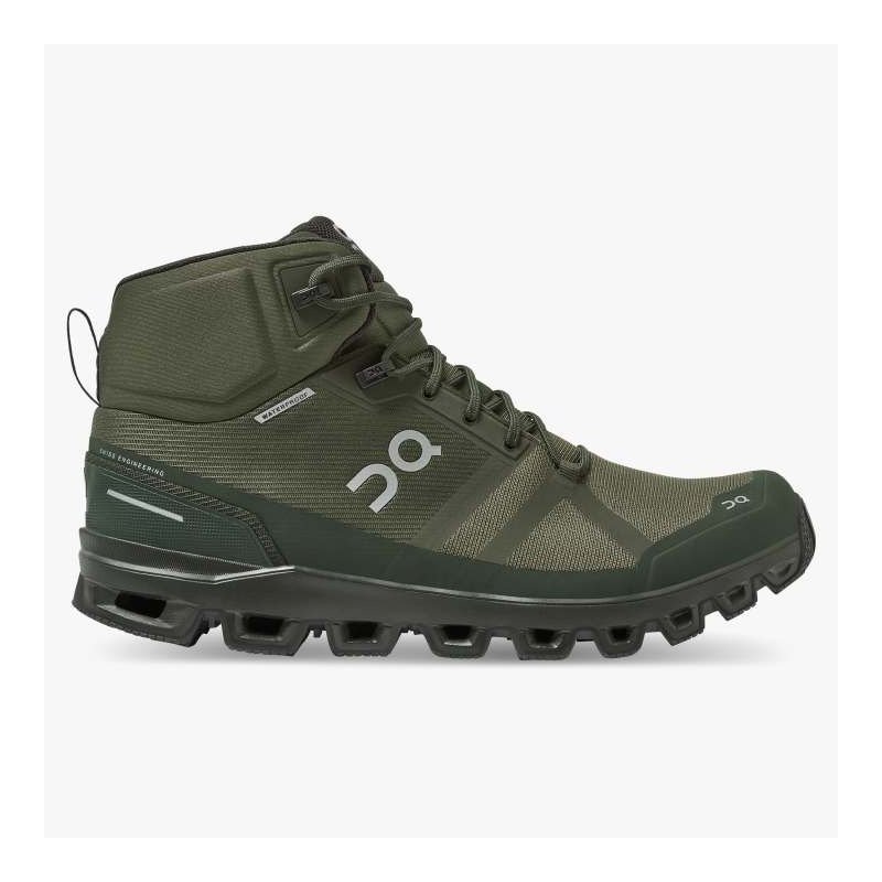 ON Cloudrock Waterproof jungle fir scarpe uomo 2022