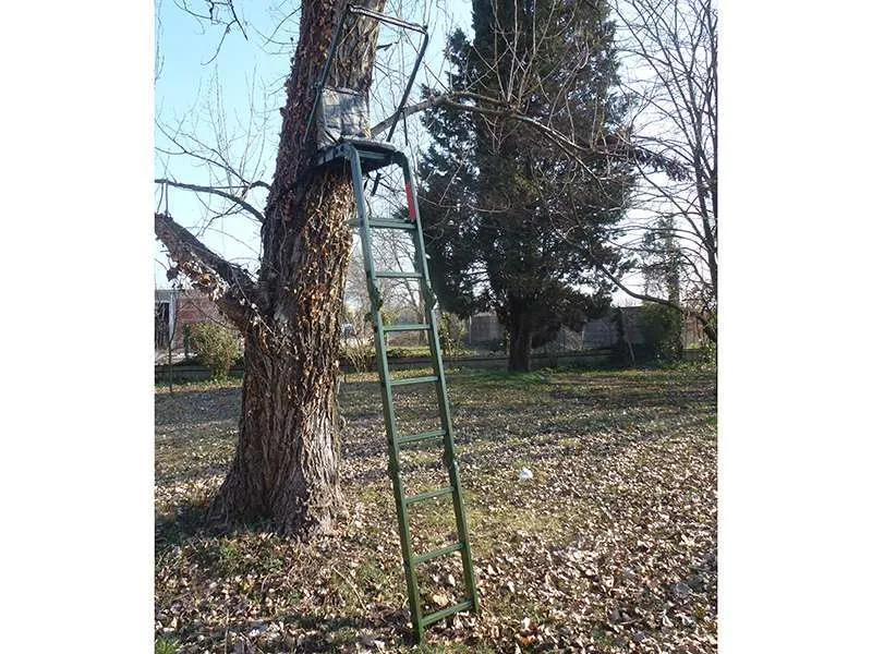 Altana da appoggio in alluminio