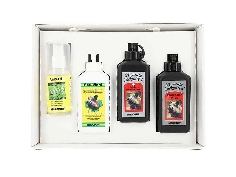 Kit attrattivi liquidi per cinghiali – Wellness Set